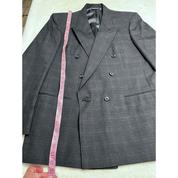 Christian Dior Monsieur Paris Mew York pure wool suit mens size 43L - Picture 8 of 16
